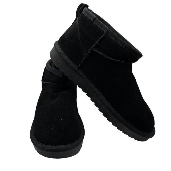 CUSHIONAIRE Women's pull on boot 7.5 BLACK - Picture 6 of 7